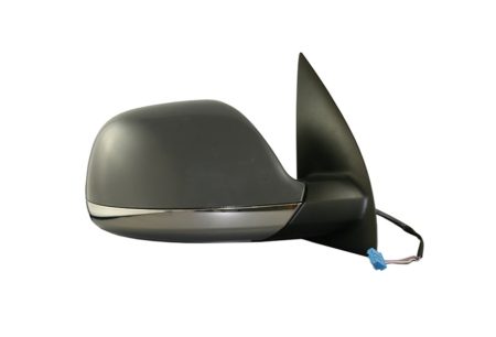 Espejo Retrovisor Completo Derecho Electrico (Para Pintar) Convexo Térmico Brazo Cromada Volkswagen Amarok (2010->)