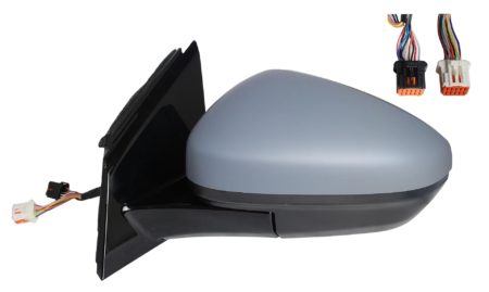 Espejo Retrovisor Completo E Electrico (Para Pintar) Abatible Convexo Térmico (C/Memoria) (C/Luz de Cortesía) (C/Angulo Muerto) 7+8 Pines Opel Grandland X (2017.06->)