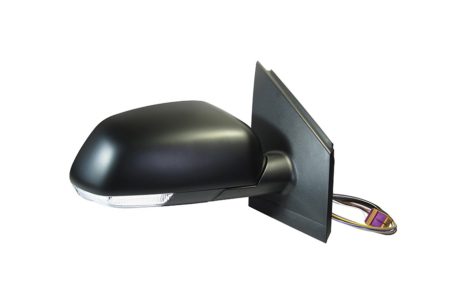 Espejo Retrovisor Completo Derecho Electrico Convexo Térmico Negro (C/Intermitente) Volkswagen Polo (2005->)