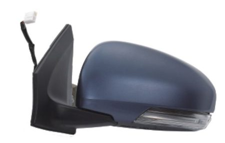 Espejo Retrovisor Completo Izquierdo Electrico (Para Pintar) Asferico Térmico (C/Intermitente) 6 Pines Toyota Iq (2012->)