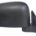 Espejo Retrovisor Completo Derecho Manual Negro Nissan D22 (2002.01->)