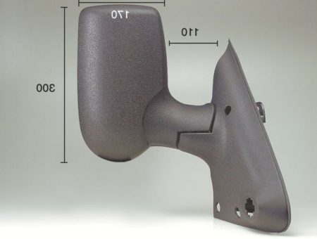 Espejo Retrovisor Completo Derecho Manual (Brazo Corto) Ford Transit (2000->)