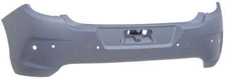 Paragolpes Trasero (Para Pintar) + Citroen C4 (2 Agujeros Sensor (Con 4 Agujeros Sensor) (2011->)