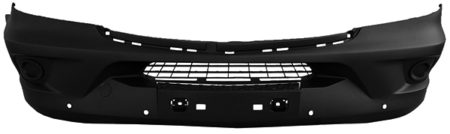 Paragolpes Frontal Negro (C/6 Agujeros Sensor) Mercedes Sprinter (2014->)