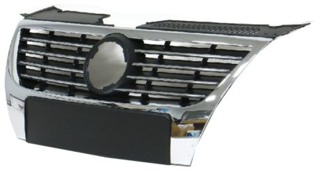 Rejilla (C/Aro Cromado) Volkswagen Passat (2005->) (Con Moldura (Logo 15CM)