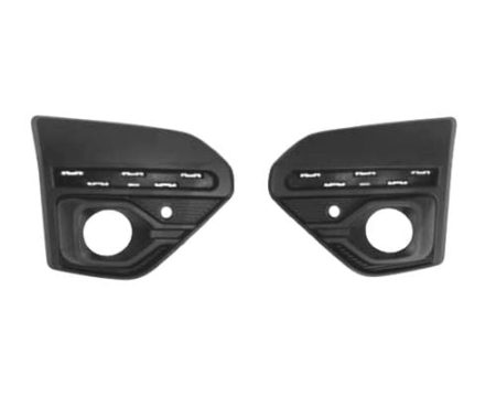 Kit Rejillas Paragolpes Frontal (C/Agujero Antiniebla) Con Agujero Sens Dacia Sandero Stepway (2021.01->) (Derecho/Izquierdo)