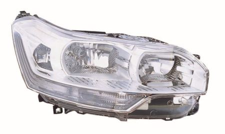 Faro Delantero Derecho (Manual/Electrico) Citroen C5 (2008->) (H7/H7/H1)