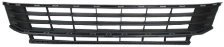 Rejilla Central Paragolpes Frontal Negra Volkswagen Touran (2015->)