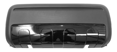 Moldura Paragolpes Trasera Central Negro/Brillante Fiat Panda Serie 4 X4 (2012.02->) (Mod Sport)