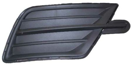 Rejilla Derecha Paragolpes Frontal Volkswagen Caddy (Negra S/Agujeros) (2016->) (Para Paragolpes P/P)