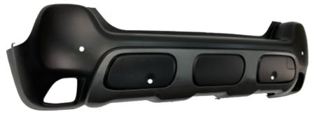 Paragolpes Trasero Negro C/4f Sensor Con Moldura Gris Citroen C3 Aircross (2017.06->)