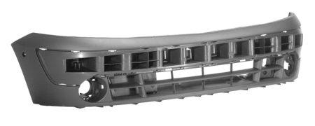 Paragolpes Frontal Negro Renault Kangoo (S/Moldura C/Agujero C/Refuerzo S/Spoiler) (2002->)