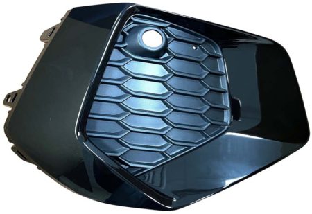 Rejilla Derecha Paragolpes Frontal Negra (C/Agujero Sensor) +aro (Para Pintar) Negro Audi A3 (2020.04->)