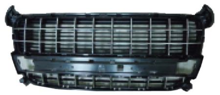 Rejilla Paragolpes Frontal Peugeot 3008 (2009->) (Cromada/Negra)