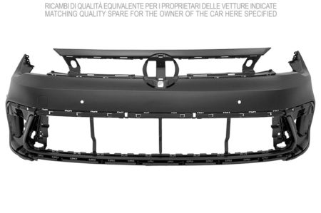 Paragolpes Frontal (Para Pintar) (Con 4 Agujeros Sensor) Volkswagen Polo VI (2021.07->)