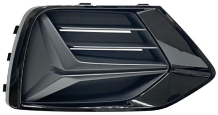 Rejilla Derecha Paragolpes Frontal (Para Pintar) Negra Audi Q3 (2018.07->)