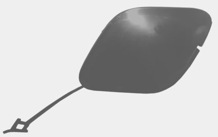 Tapa de Remolque (Para Pintar) Paragolpes Trasera Fiat Tipo (2015->) (S/W)