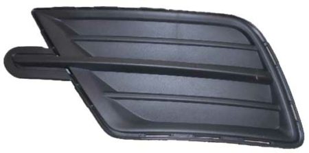 Rejilla Izquierda Paragolpes Frontal Volkswagen Caddy (Negra S/Agujeros) (2016->) (Para Paragolpes P/P)