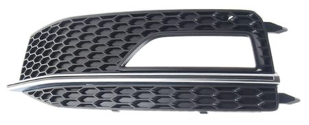 Rejilla Inferior Izquierda Paragolpes Frontal (C/Moldura Cromada) Audi A4 (2012->) (Mod S-Line)
