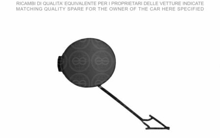 Tapa de Remolque Paragolpes Frontal (Para Pintar) Volkswagen Touran/Caddy (2010->)
