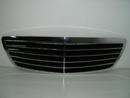 *rejilla Mercedes S W220 (2002->) (S350) (Completa) (Cromada/Negra)
