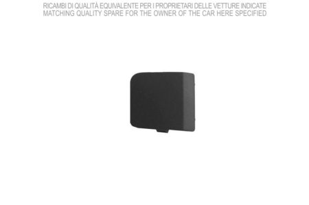 Tapa de Remolque Paragolpes Frontal Gris Ford Fusion (2006->)