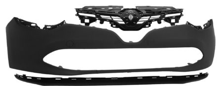 Paragolpes Frontal (Para Pintar) Renault Clio (2013->) (C/Rejilla Sup C/Spoiler)