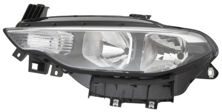 Faro Delantero Izquierdo Electrico (Con Motor) (Reborde Negro) Fiat Tipo (2015->) (H7/H15/PY21W)
