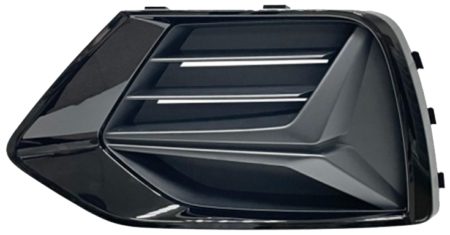 Rejilla Izquierda Paragolpes Frontal (Para Pintar) Negra Audi Q3 (2018.07->)