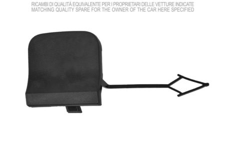 Tapa de Remolque Paragolpes Trasera Volkswagen Tiguan (2016->)