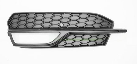 Rejilla Izquierda Paragolpes Frontal 3/(5P) Audi A3 (2012.10->) (Con Moldura Negro Mod S-Line)
