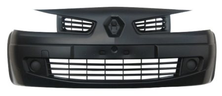 Paragolpes Frontal (Para Pintar) Renault Megane (S/Agujeros Antiniebla C/Rejilla+Rejilla Paragolpes Vulcanizado) (2006->)