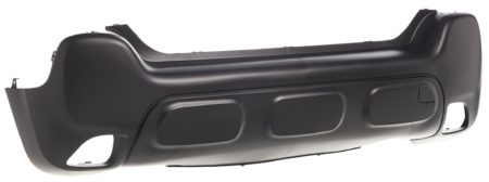 Paragolpes Trasero Negro Texturado Citroen C3 Aircross (2017.06->)