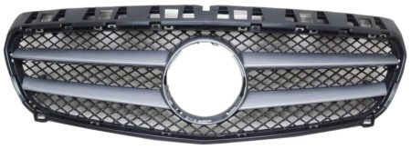 Rejilla Negra Mercedes A W176 (2012->) (Con Moldura P/P)