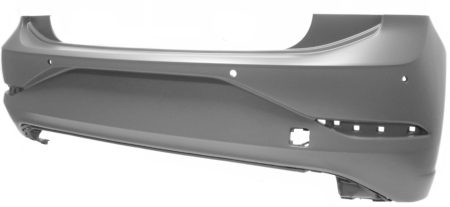 Paragolpes Trasero (Para Pintar) (Con 4 Agujeros Sensor) Volkswagen Polo VI (2021.07->)