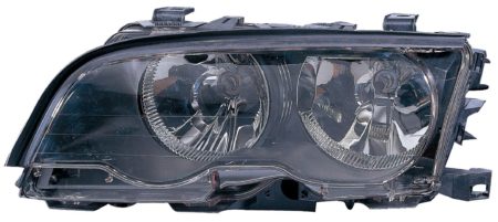 Faro Delantero Izquierdo Electrico (Interior Negro) Bmw E46 (1998->) (2P)