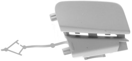 Tapa de Remolque Paragolpes Frontal Superior Volkswagen Tiguan (2020.10->) (Mod R-Line)