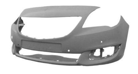 Paragolpes Frontal (Para Pintar) Opel Meriva (Con 4 Agujeros Sensor) (2014->)