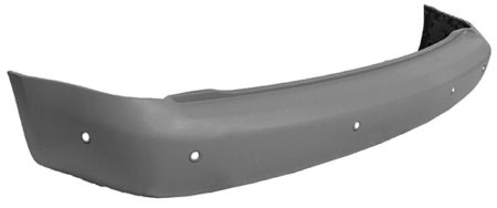 Paragolpes Trasero (Para Pintar) Volkswagen Caddy (familiar) (C/6 Agujeros Sensor) (2010->) (Chasis Corto)