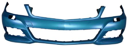 Paragolpes Frontal (Para Pintar) Mercedes C W204 (2011->) (C/Agujeros Lavafaros) (S/F Sensor) (Elegance/Avantgarde)