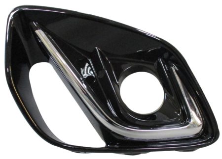Rejilla Izquierda Paragolpes Frontal (Para Pintar) C/Fri Crom Ford Puma (2019.09->) (Sup Nev) (Mod Titanium)