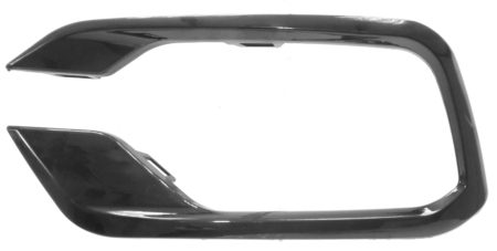 Aro Rejilla Faro Antiniebla Izquierda Fiat Tipo (2020.11->) (Negra)