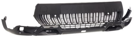 Paragolpes Frontal Inferior Negro (C/2 Agujeros Sensor) Citroen C3 Aircross (2021.06->)