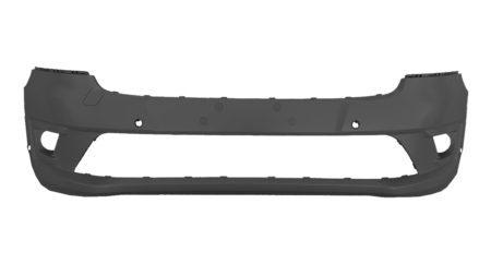 Paragolpes Frontal Negro (C/ Agujeros Antiniebla) (Con 4 Agujeros Sensor) Ford Transit Connect (2018.06->)