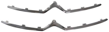 Kit Molduras Rejilla Cromados Citroen C4 (2011->) (Derecho+Izquierdo)