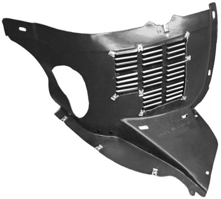 Plástico De Paso De Rueda Izquierdo Aberto Volkswagen Golf VII (Frontal) (2012.11->)