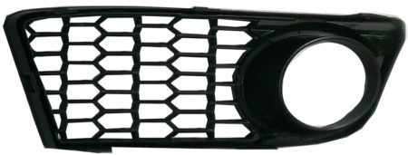 Rejilla Izquierda Paragolpes Frontal Negra (C/Agujero Antiniebla) Bmw Serie 1 F20/F21 (2012->) (Modelo Paquete M)