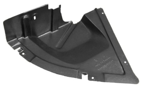 Plástico De Paso De Rueda Derecho Inferior Iveco Daily C (Frontal) (2006->) (Caixa Abierta)