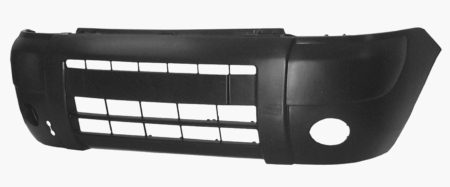 Paragolpes Frontal Negro Citroen Berlingo/Partner (C/Agujero) (2002->)