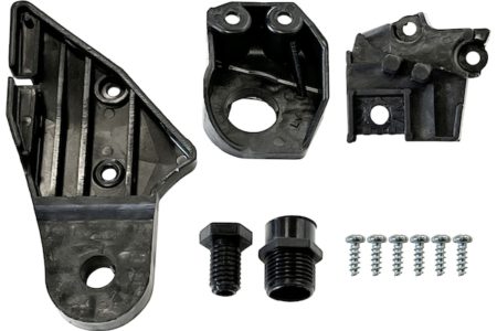 Kit Reparacion Faro Izquierdo Mercedes C W204 (3 Piezas-Soportes) (2011.03->)